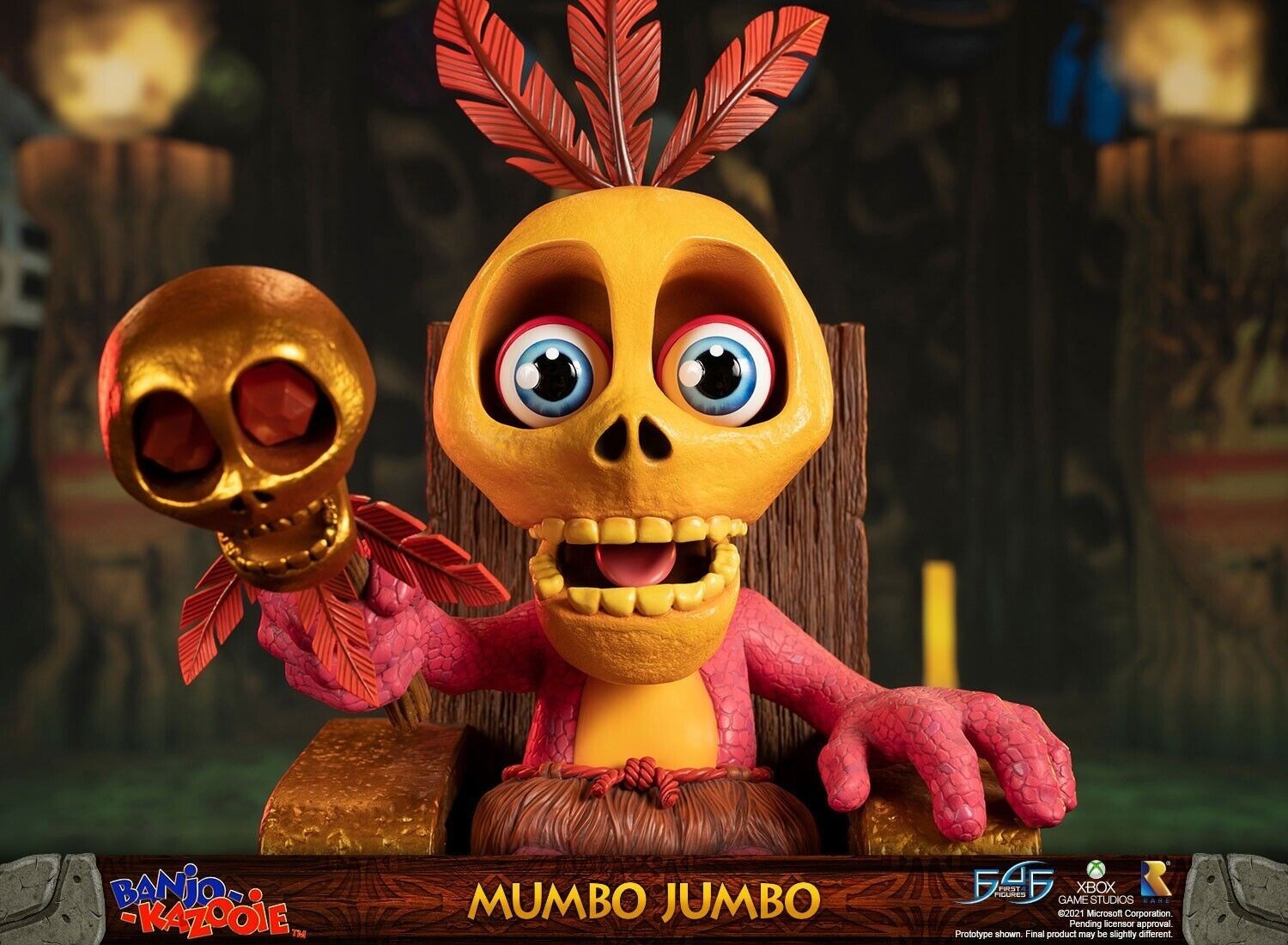 First4Figures Banjo-Kazooie: Mumbo Jumbo Standard Statue Mint in Box