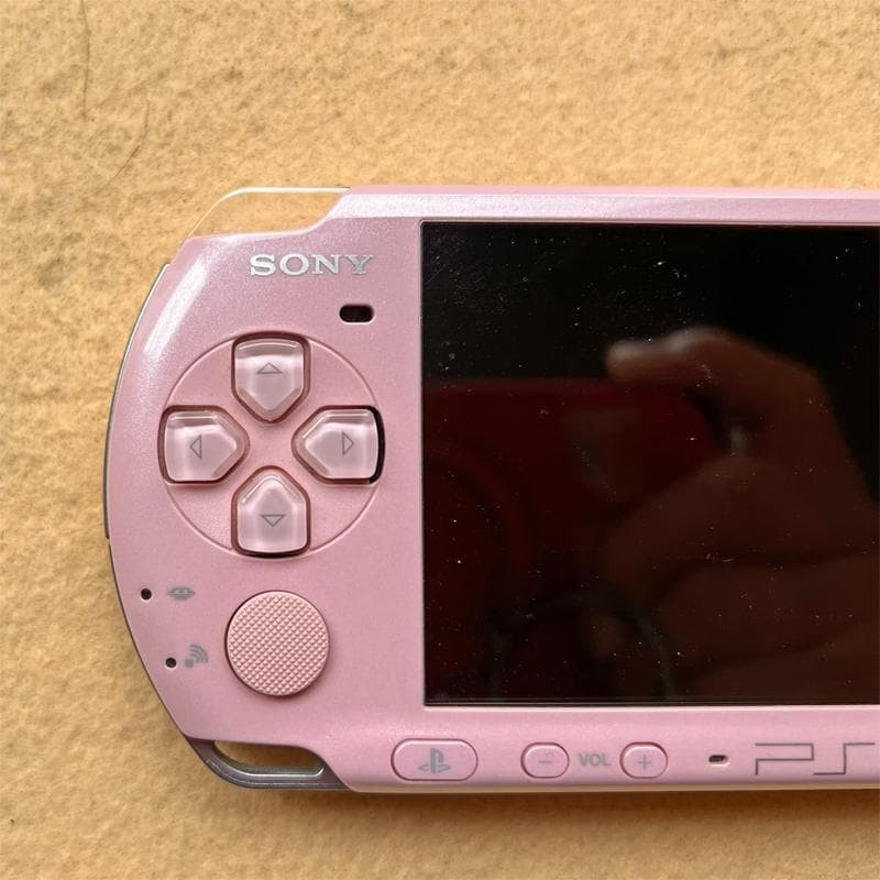 Excellent Sony PSP-3000 PSP 3000 Console Pink Region Free