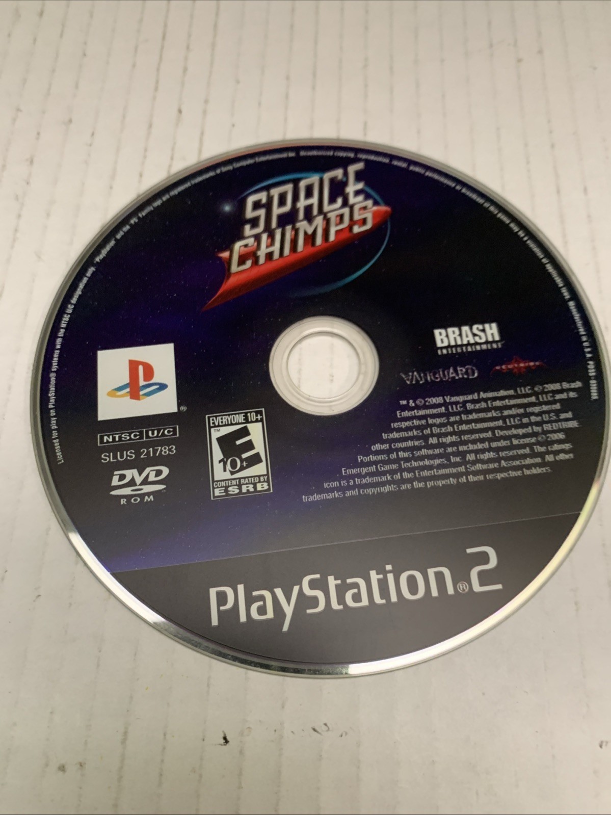 Space Chimps 2008 Sony PlayStation 2 PS2 CIB Complete Mint Condition See Pics