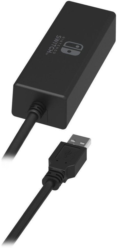 HORI Official Nintendo Switch and Switch OLED Wired Internet LAN Adapter