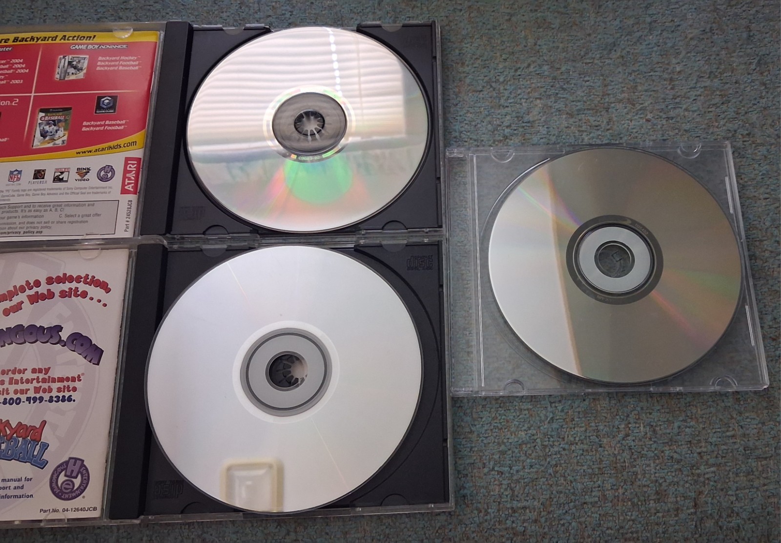 Backyard Sports Lot PC Games Backyard Soccer 2004 Baseball 1999 Football 2004