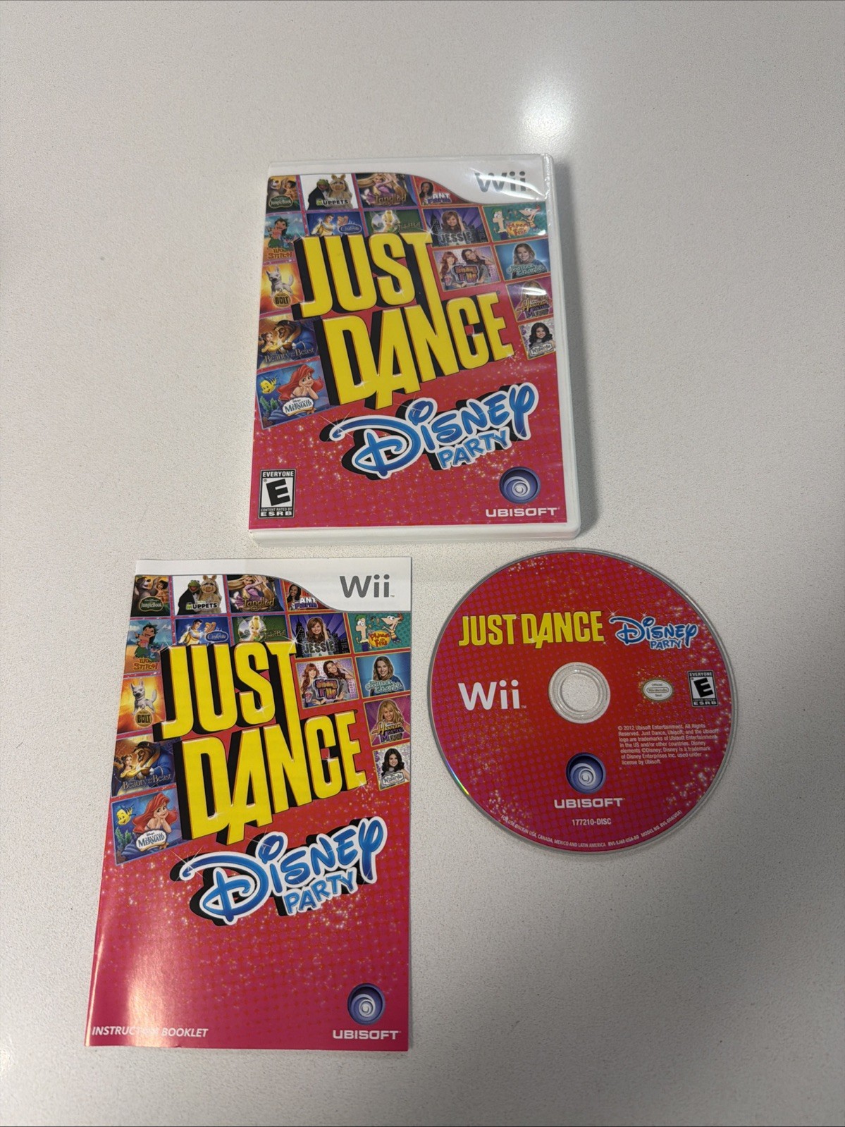 Just Dance: Disney Party (Nintendo Wii, 2012) Fast Shipping CIB Tested