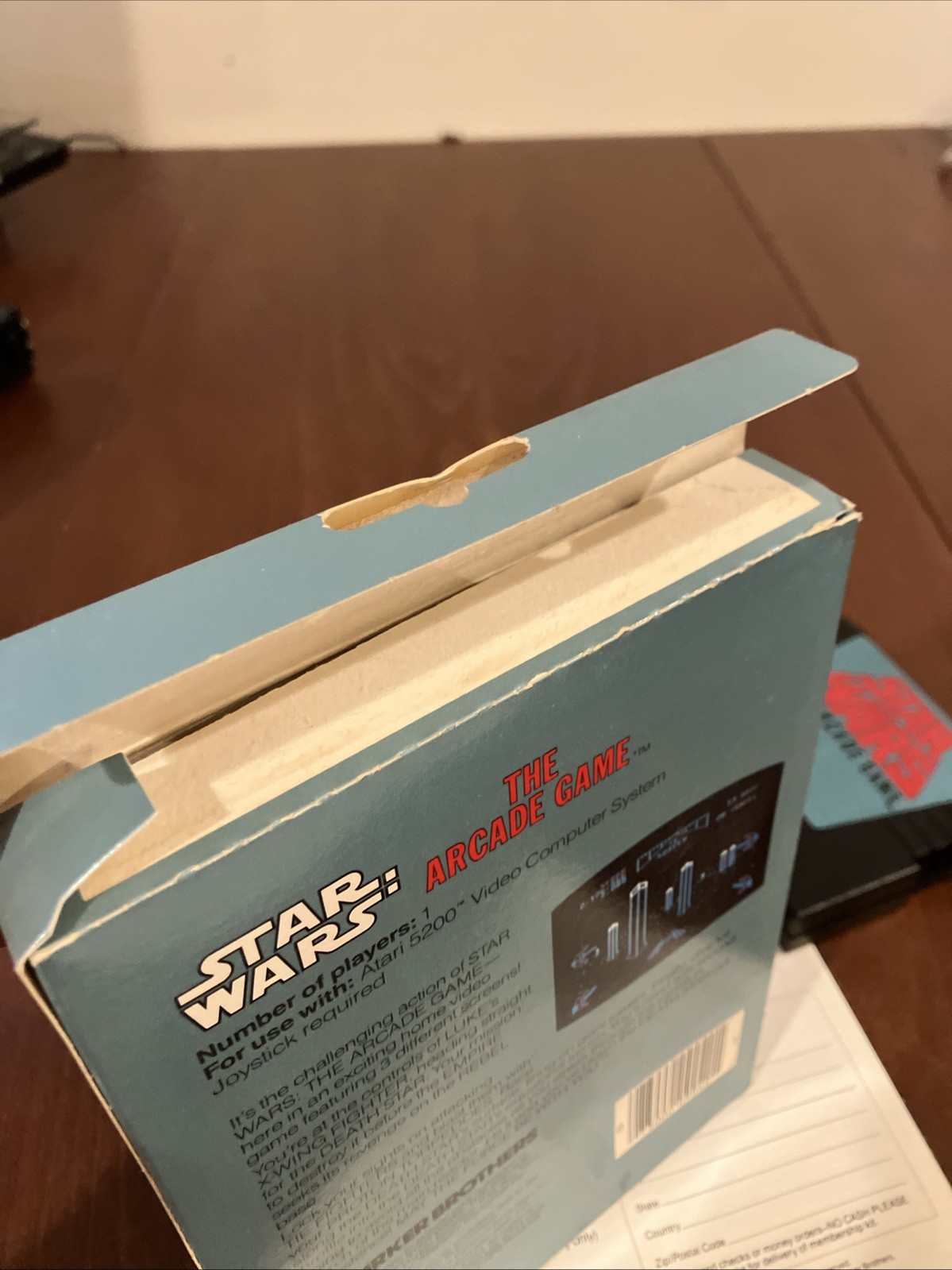 Star Wars The Arcade Game (Atari 5200) – COMPLETE BOX