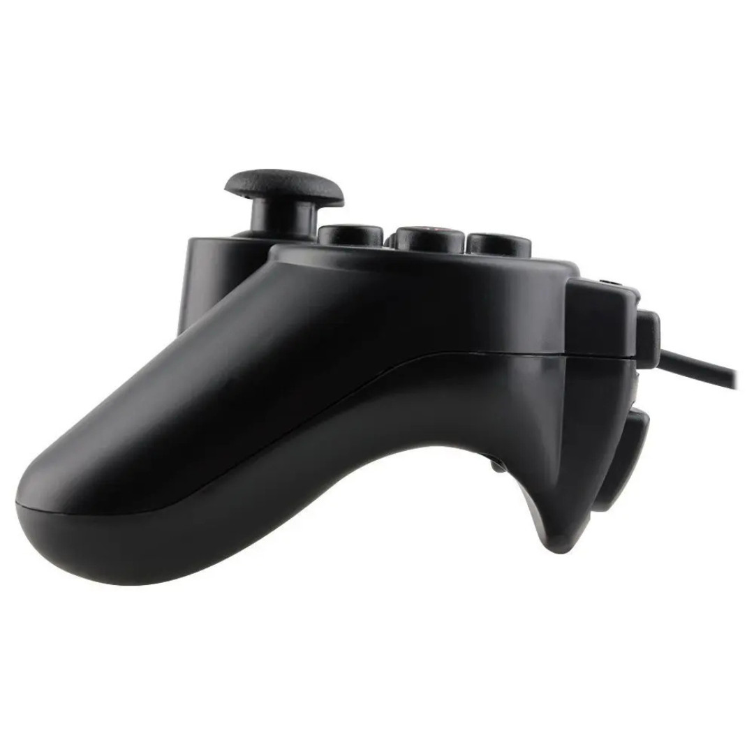 Controller for PlayStation 2 PS2 Wired Black by Voomwa [2 Pack] + US Seller