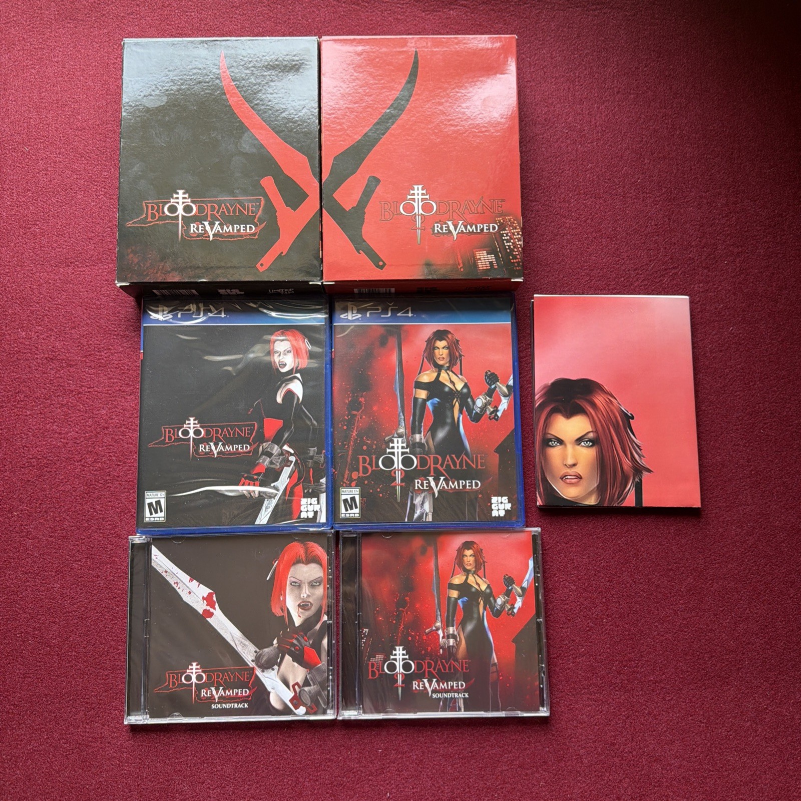 BloodRayne 1 & 2 Revamped Collector’s Edition PS4 Limited Run Sealed #432 & #433
