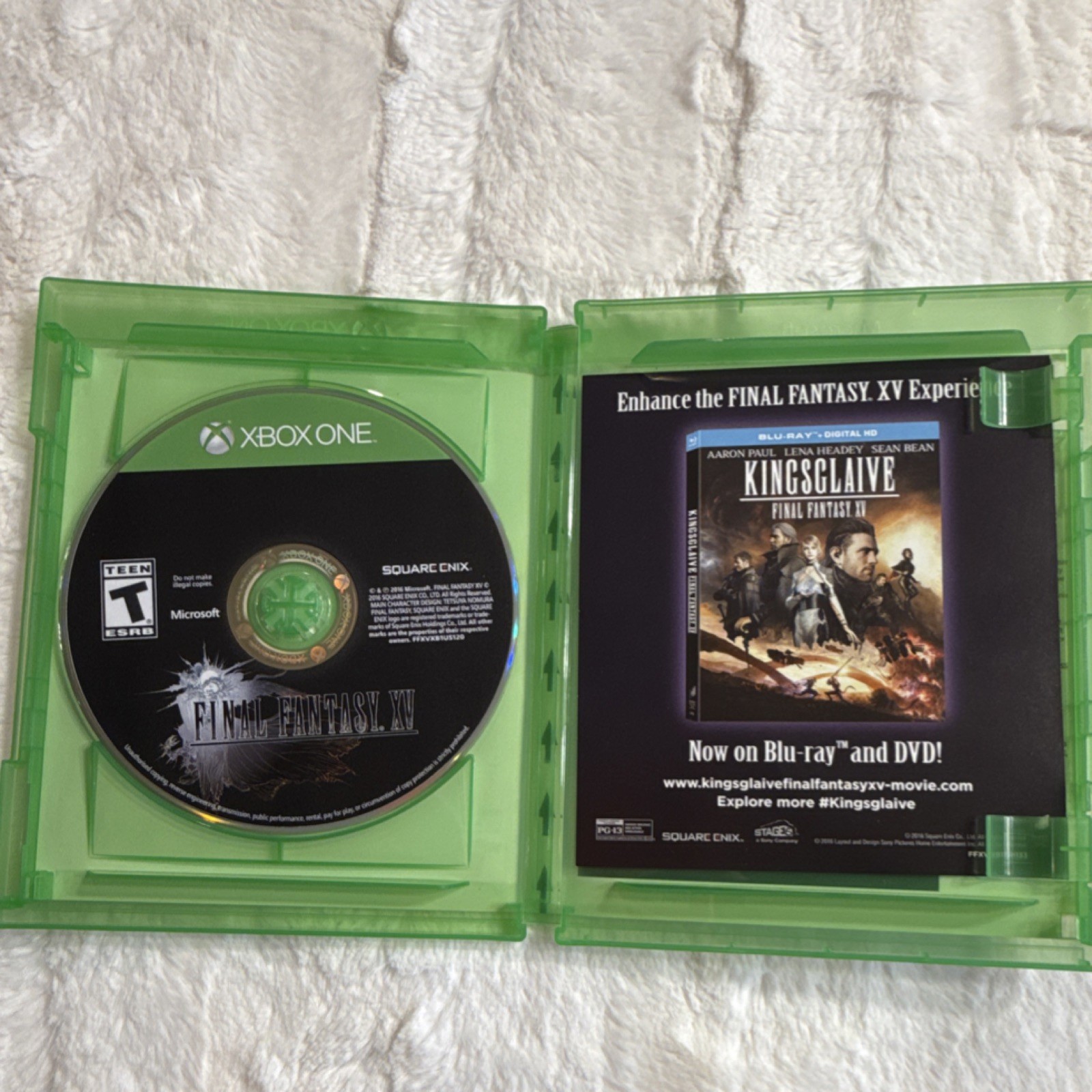 Square Enix Final Fantasy XV Xbox One 2016 NTSC-U/C T Action Role Playing Game