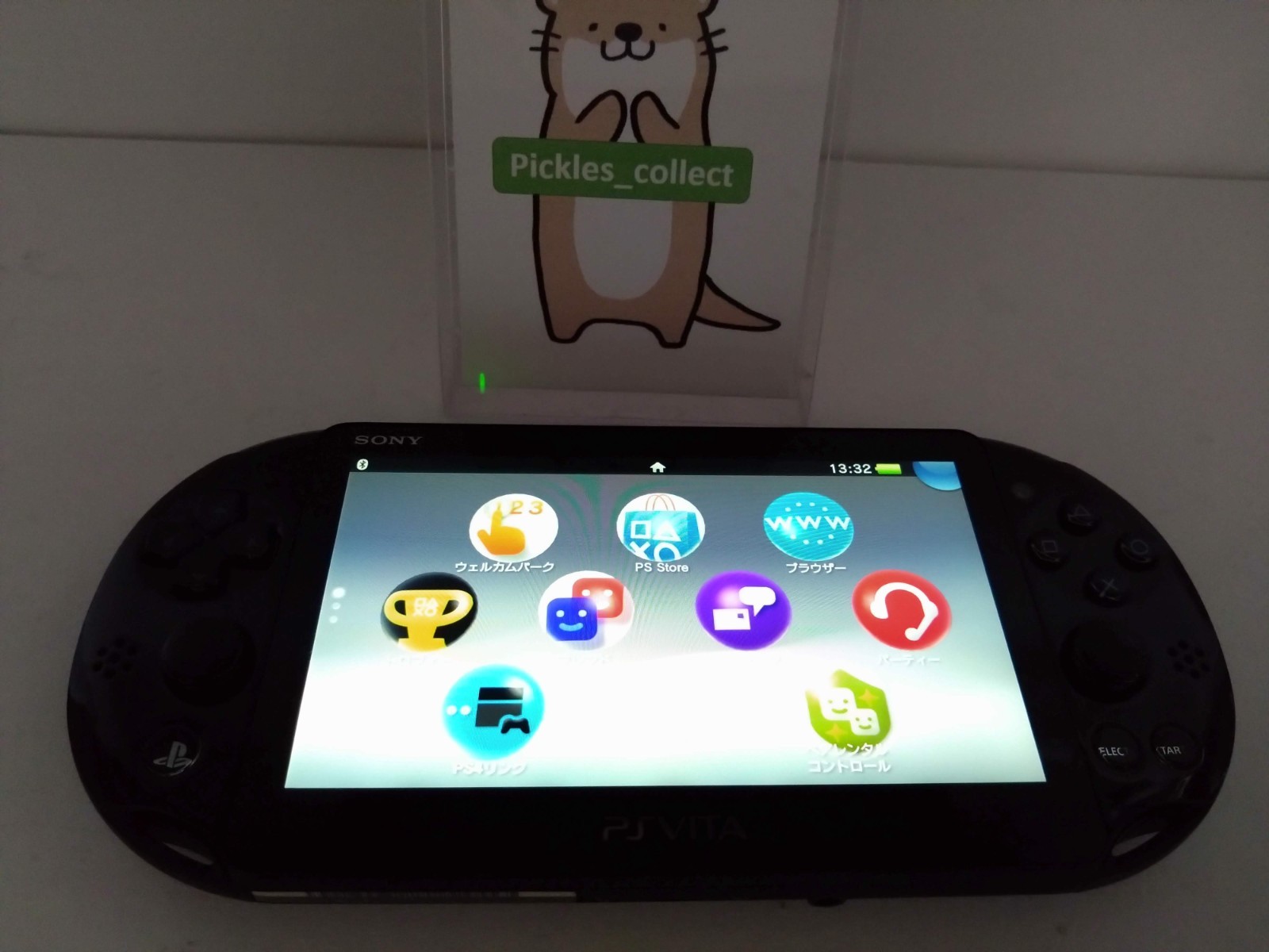 PS Vita Black PCH 2000 ZA11 Console only PSV Tested Sony 0611B