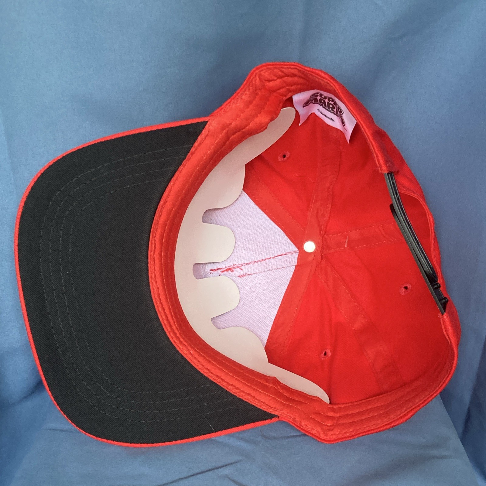 Nintendo Super Mario Mario Red Adjustable Snapback Baseball Cap Hat