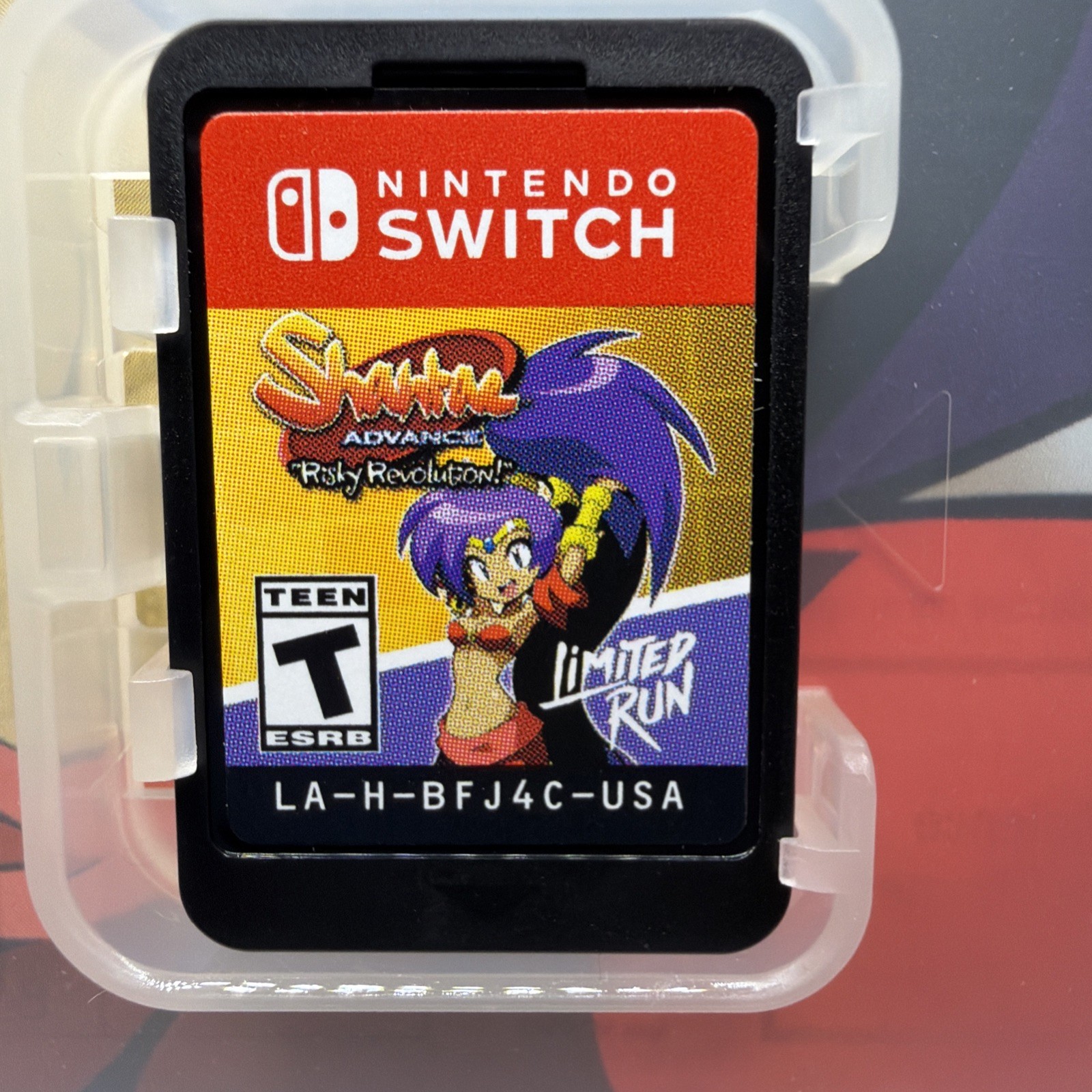 Shantae Advance Risky Revolution LRG 10th Anniversary Variant (Nintendo Switch)