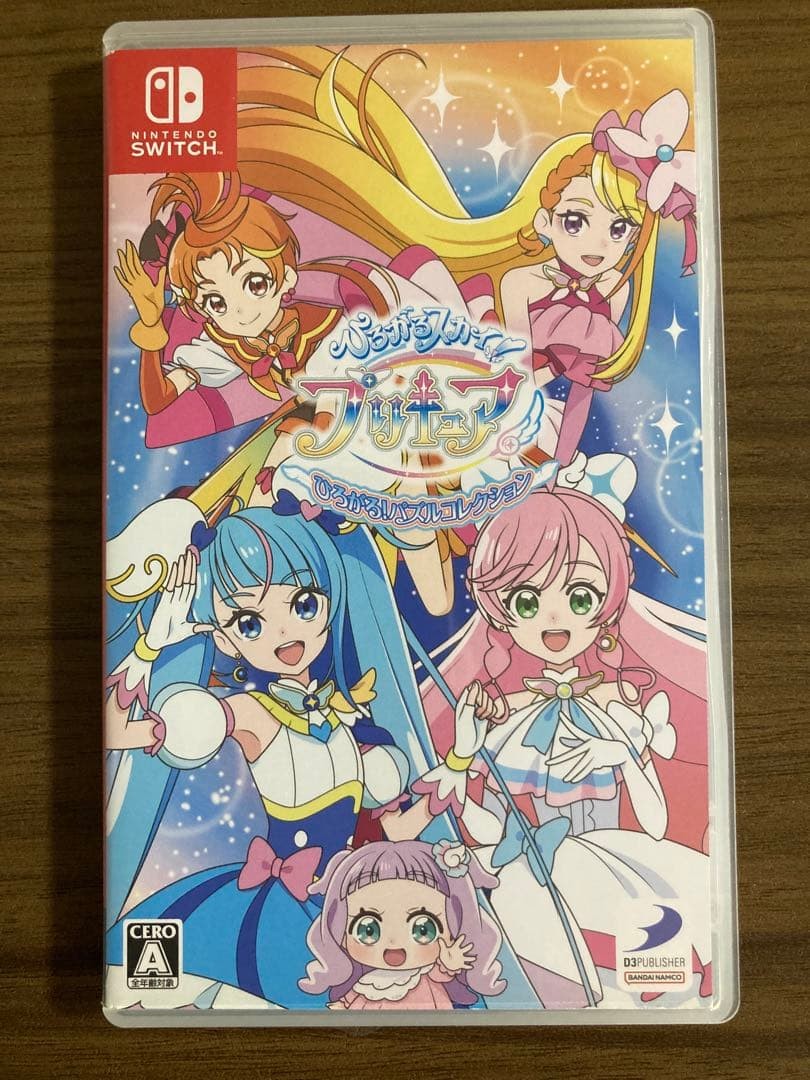 Soaring Sky! Pretty Cure Puzzle Collection Nintendo Switch Video Game japan used