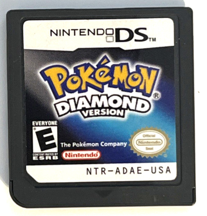 Pokémon Diamond Action Adventure Role-Playing Nintendo DS