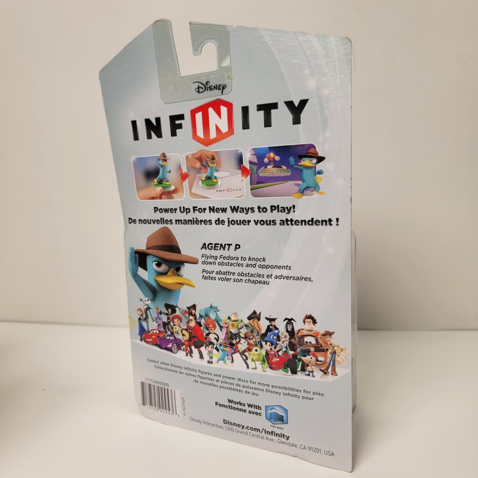 Disney Infinity 1.0: Agent P – Phineas Action Figure – New