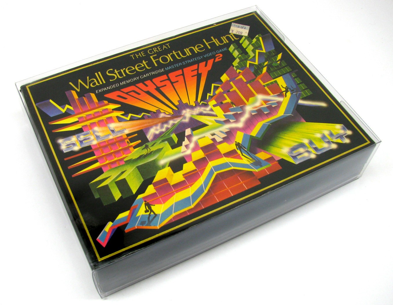 3x CLEAR PLASTIC PROTECTIVE BOX / SLEEVE FOR BIG BOX MAGNAVOX ODYSSEY 2 GAMES