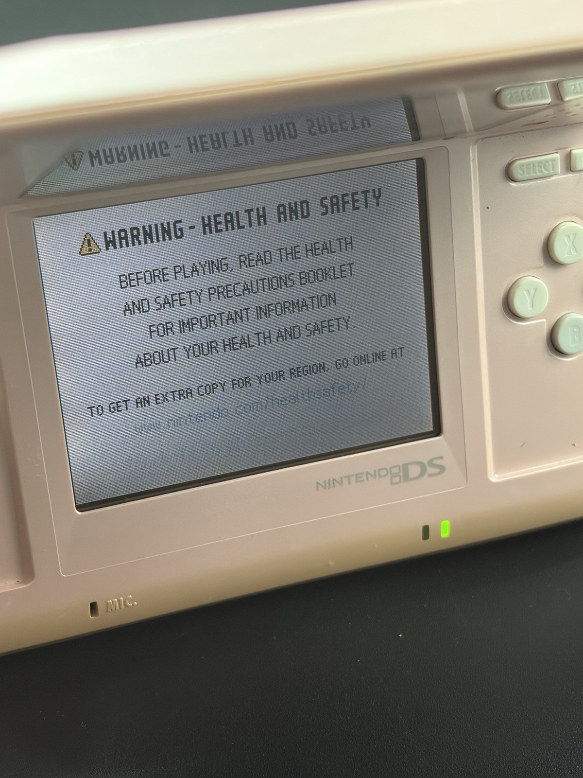 Nintendo DS Original Console Pink / NTR-001/2004-***READ***PARTS/Power On-Reads