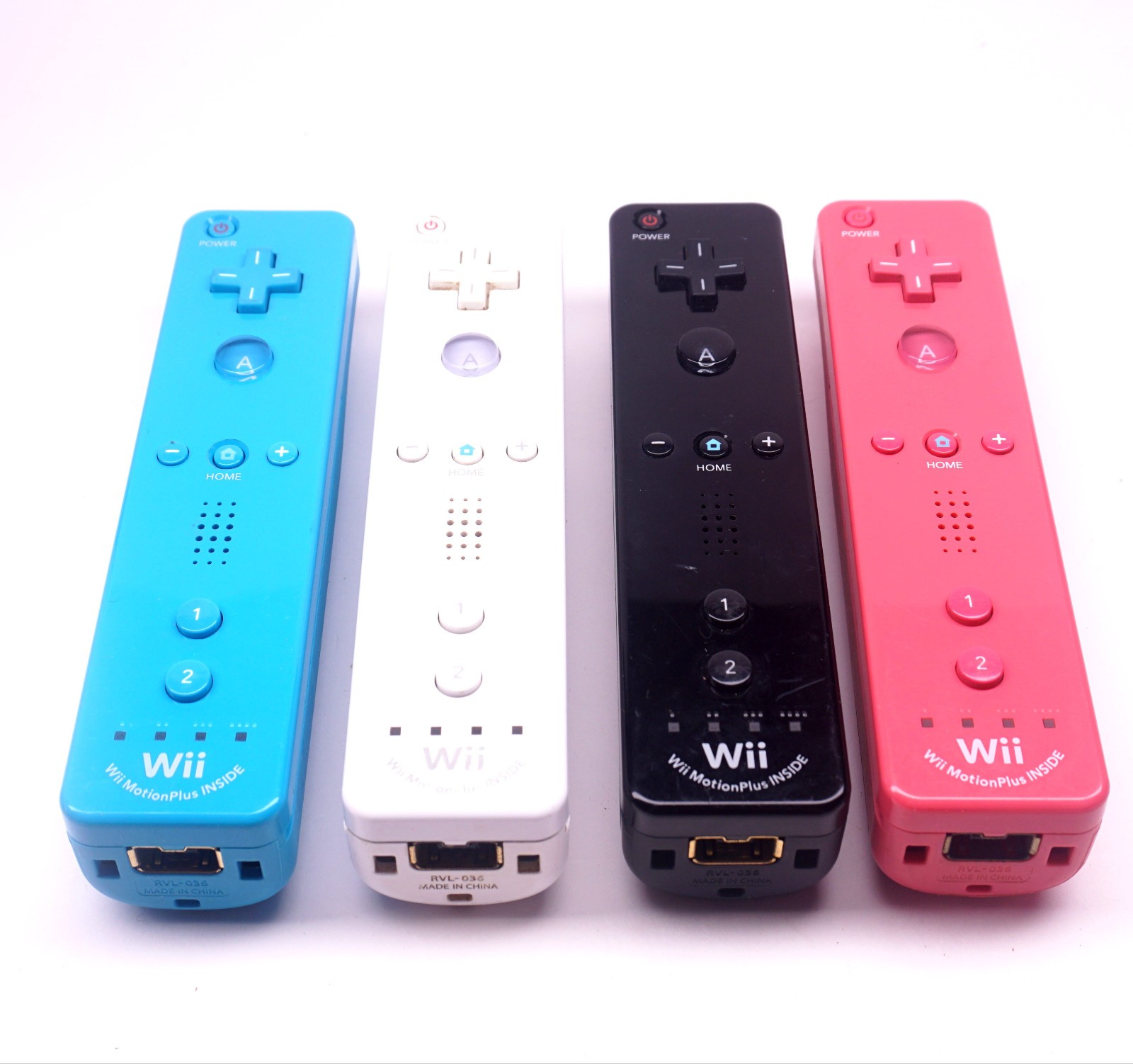 Nintendo Wii Remote Motion Plus Inside Controller OEM Blue Pink Black Pick Color