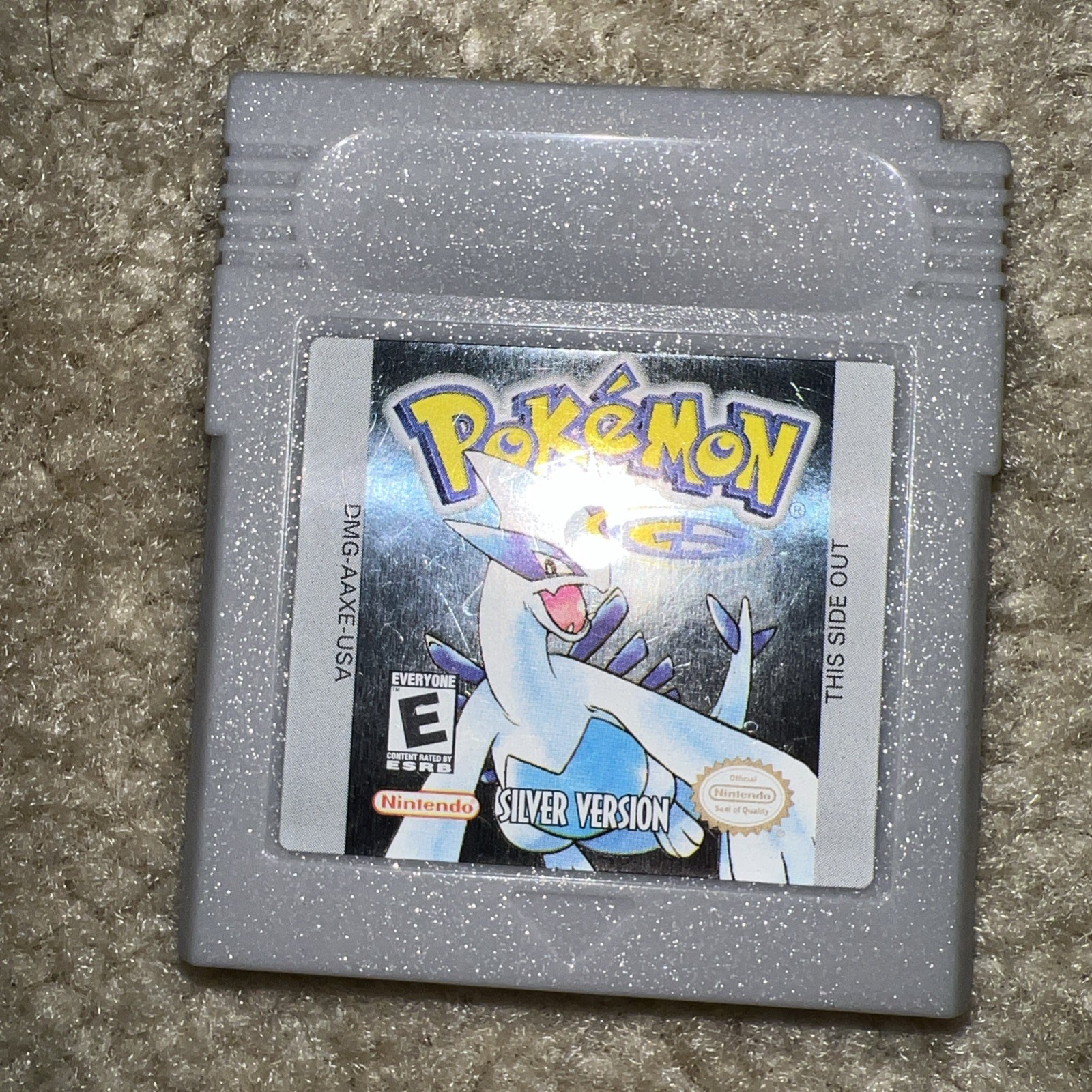 Pokemon Silver (Nintendo GameBoy Color, 2000) And Manual