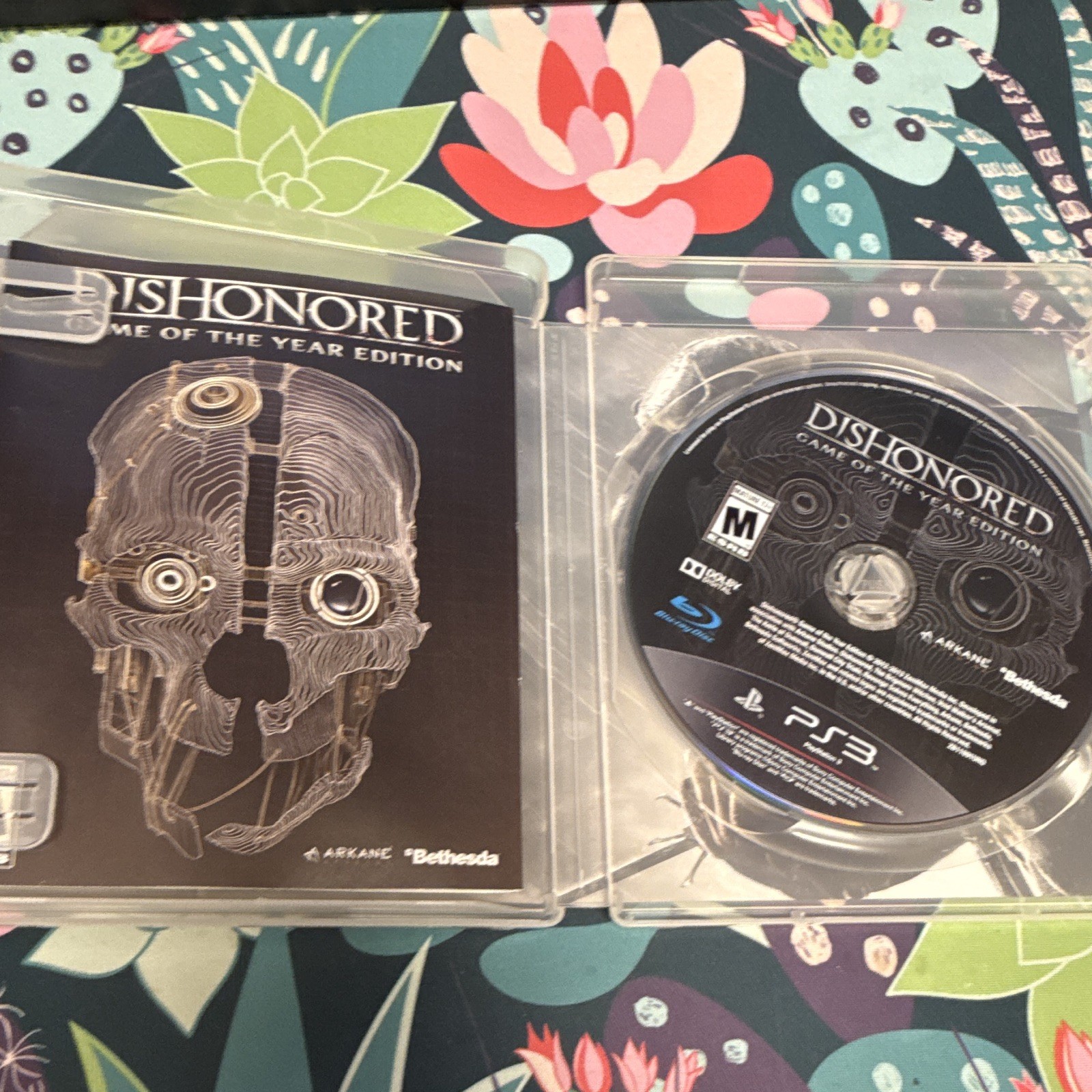 Bethesda Dishonored Game of the Year Edition (Sony PlayStation 3) CIB Manual