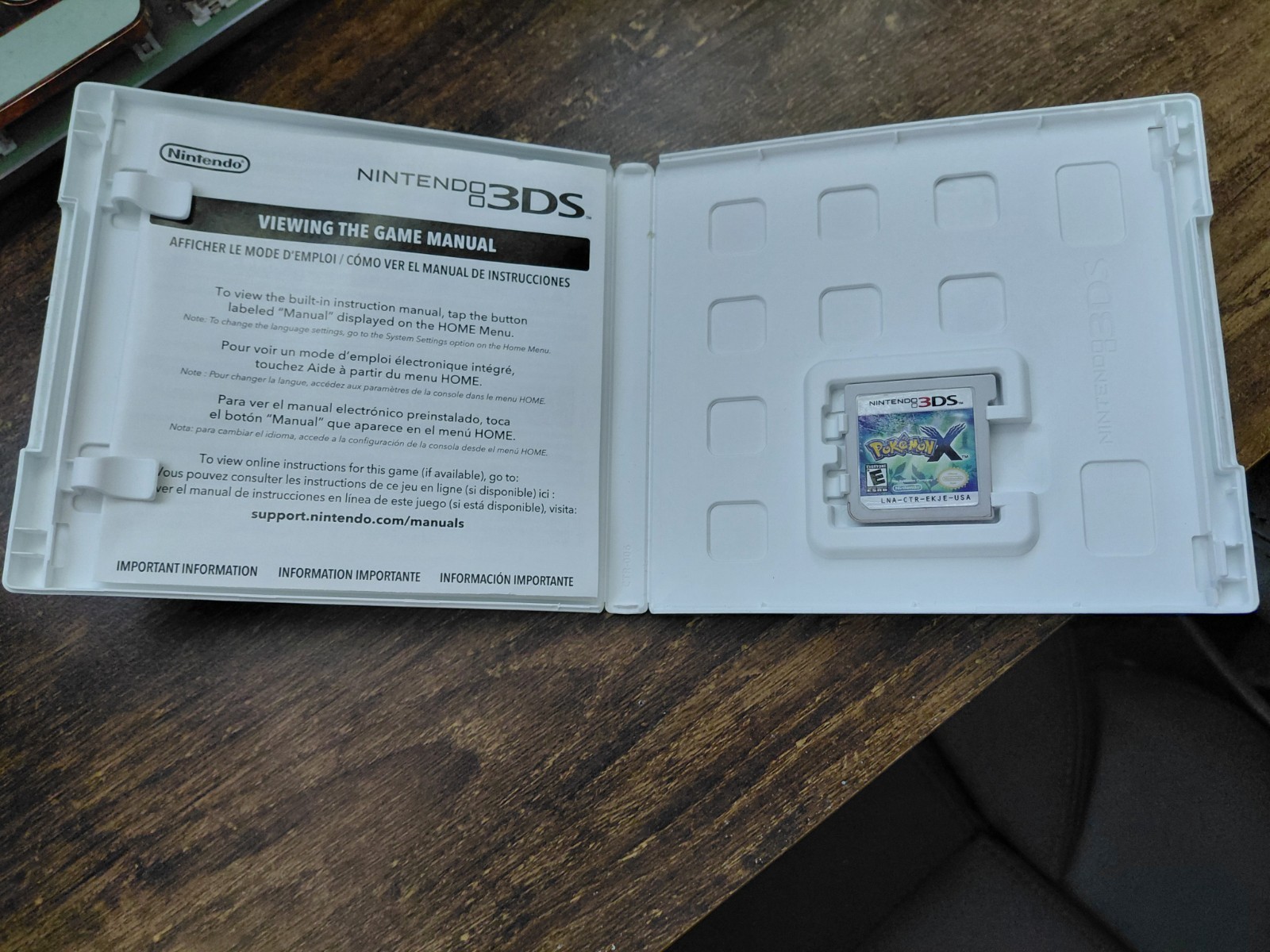 Pokémon X – Nintendo 3DS – TESTED AUTHENTIC – WORKS!