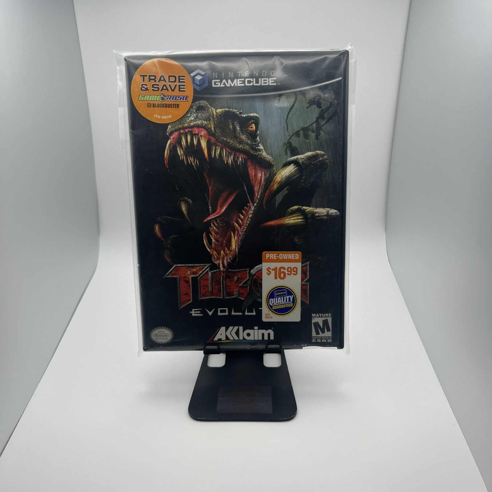 Turok: Evolution (Nintendo GameCube, 2002) | Case, Manual & Reg. Card! No Game!