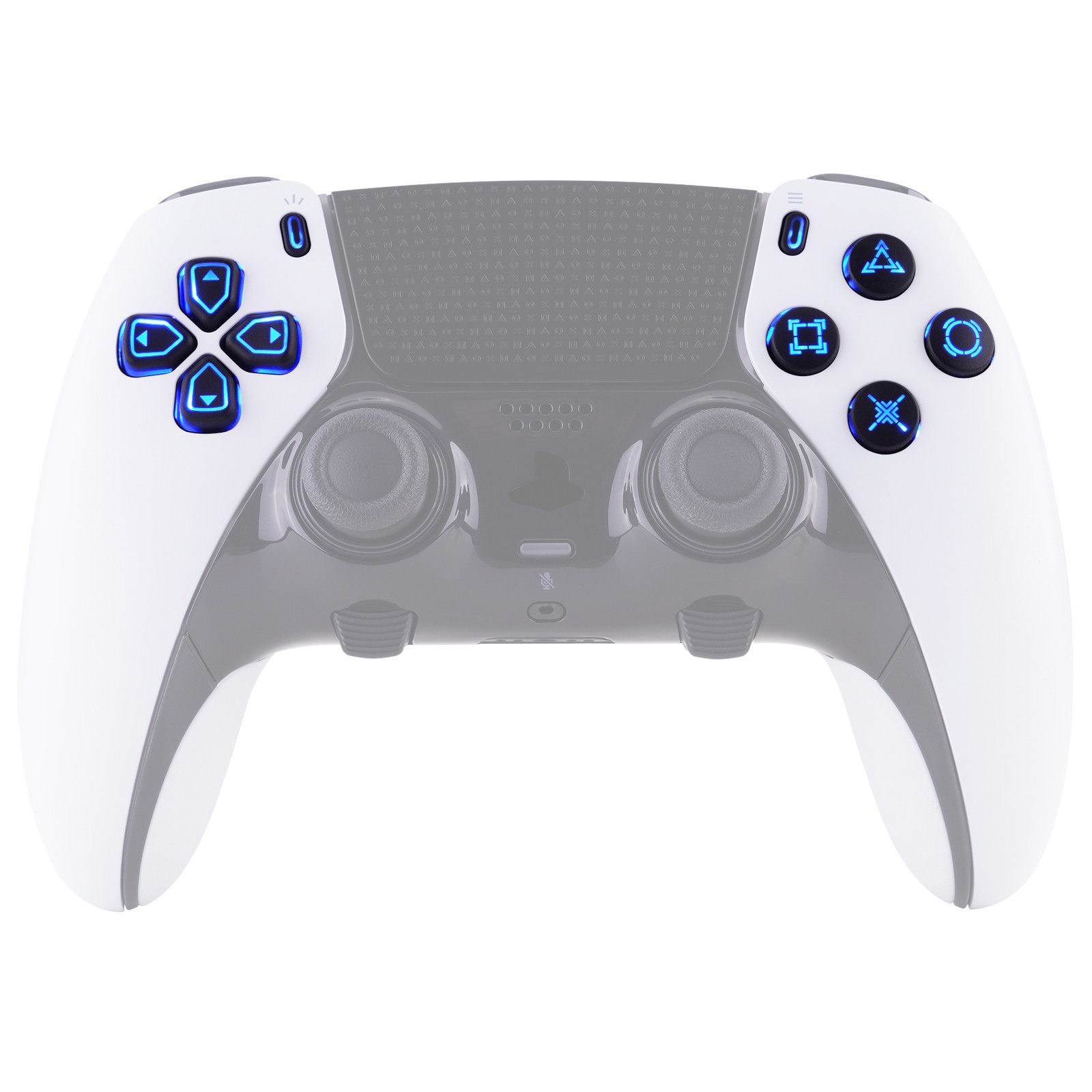 7 Colors 9 Effects D&F LED Kit for PS5 Edge Controller D-pad Option Face Buttons