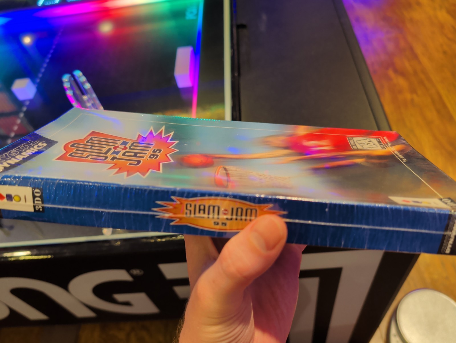 Slam ‘N Jam ’95 (3DO, 1995) Long Box, New, Has Concave Damage