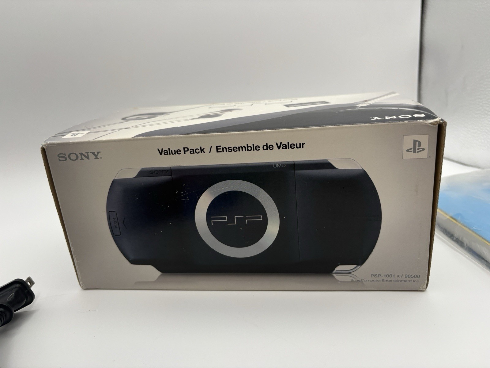 Sony PSP 1001 Console W/ Box & Accessories – Tested Works! Clean + Memory Stick