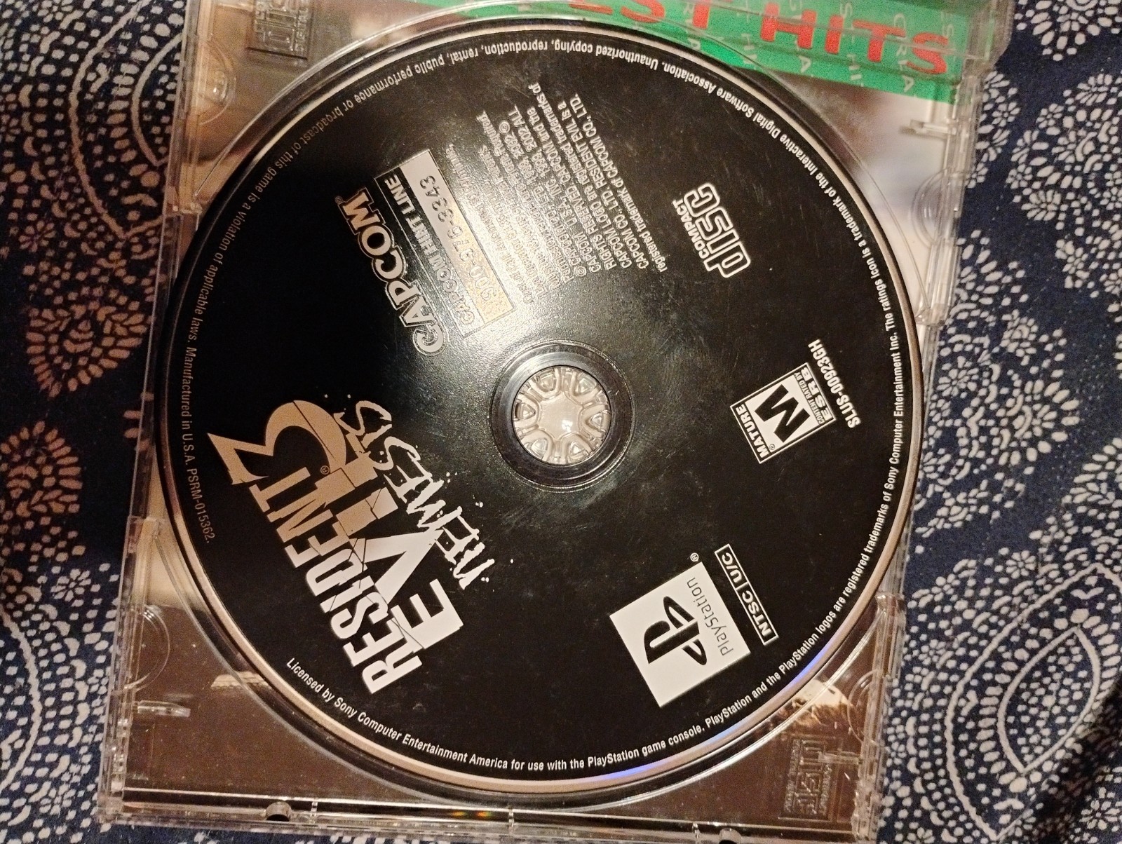 Resident Evil 3: Nemesis Greatest Hits(PlayStation 1, 1999)