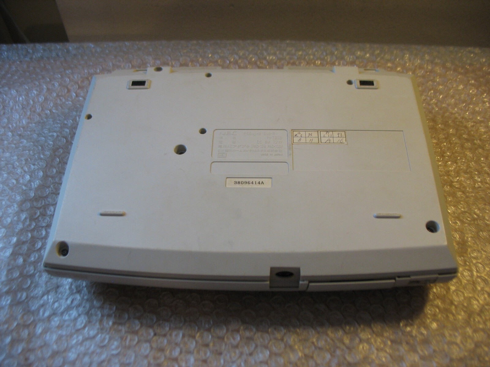 BOXED NEC PC ENGINE DUO R SUPER CD ROM CONSOLE JAP IMPORT!