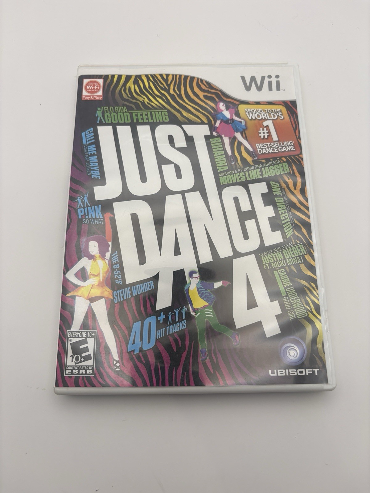 Ubisoft Just Dance 4 Nintendo Wii Music & Dance Game w/ Manual