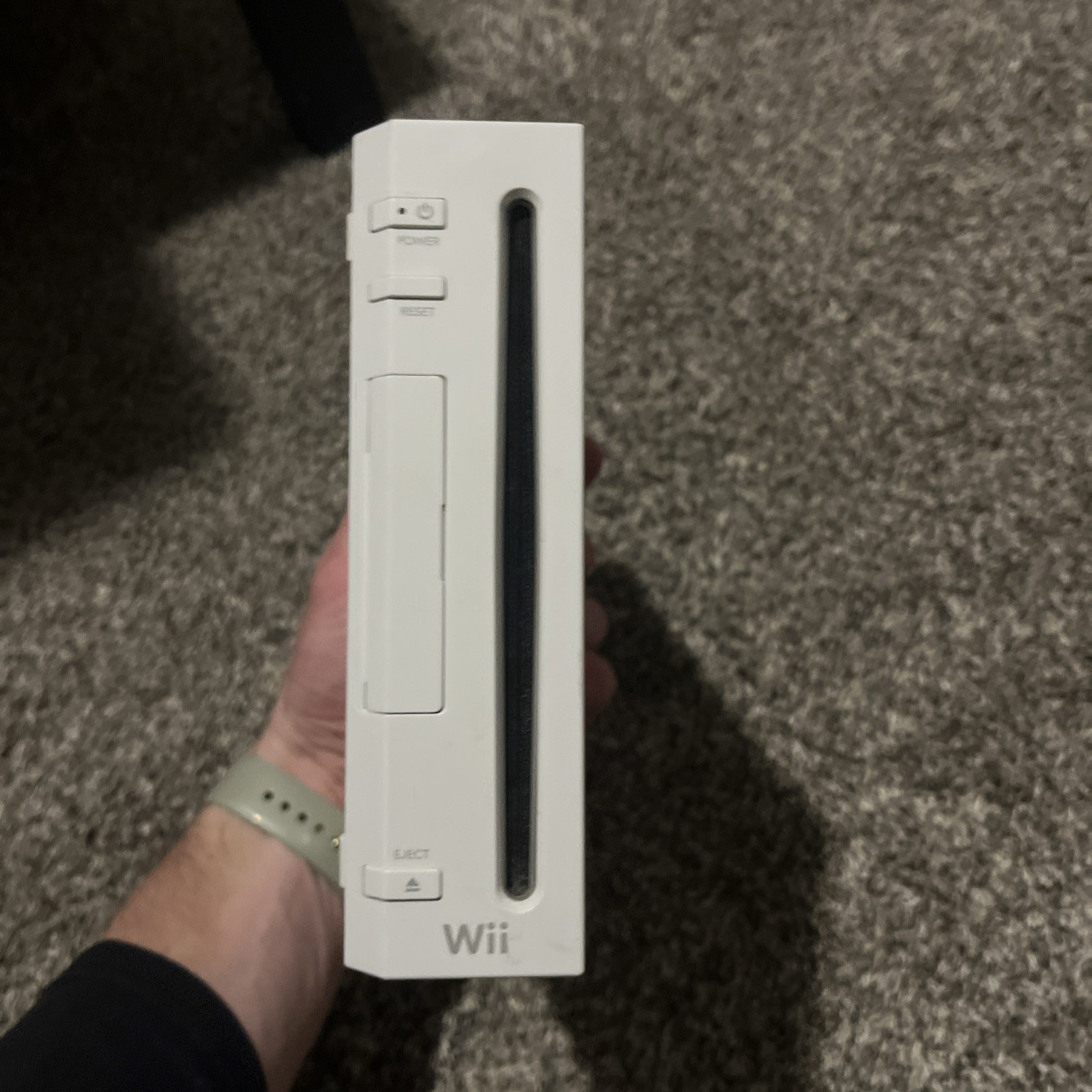 Nintendo Wii RVL-001 For Parts Doesn’t Connect To Tv/ Read Soak
