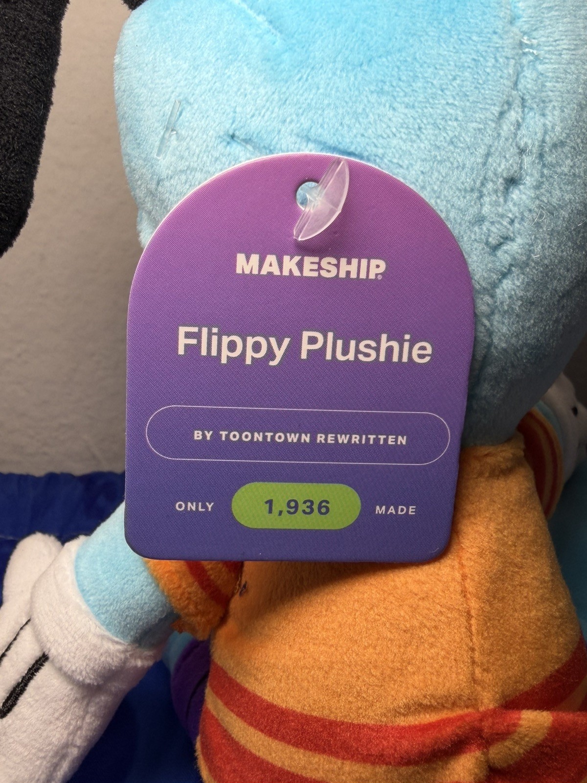 Disney Toontown Rewritten Makeship Flippy Plushie RETIRED/SOLD OUT