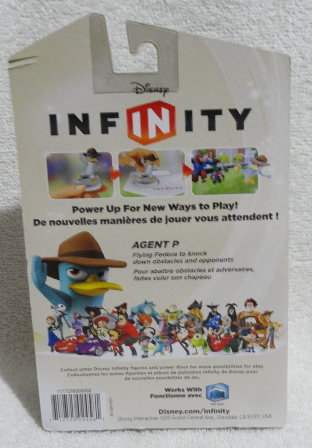 Disney Infinity Phineas and Ferb Agent P Crystal Figure ToysRUs Exclusive *New*