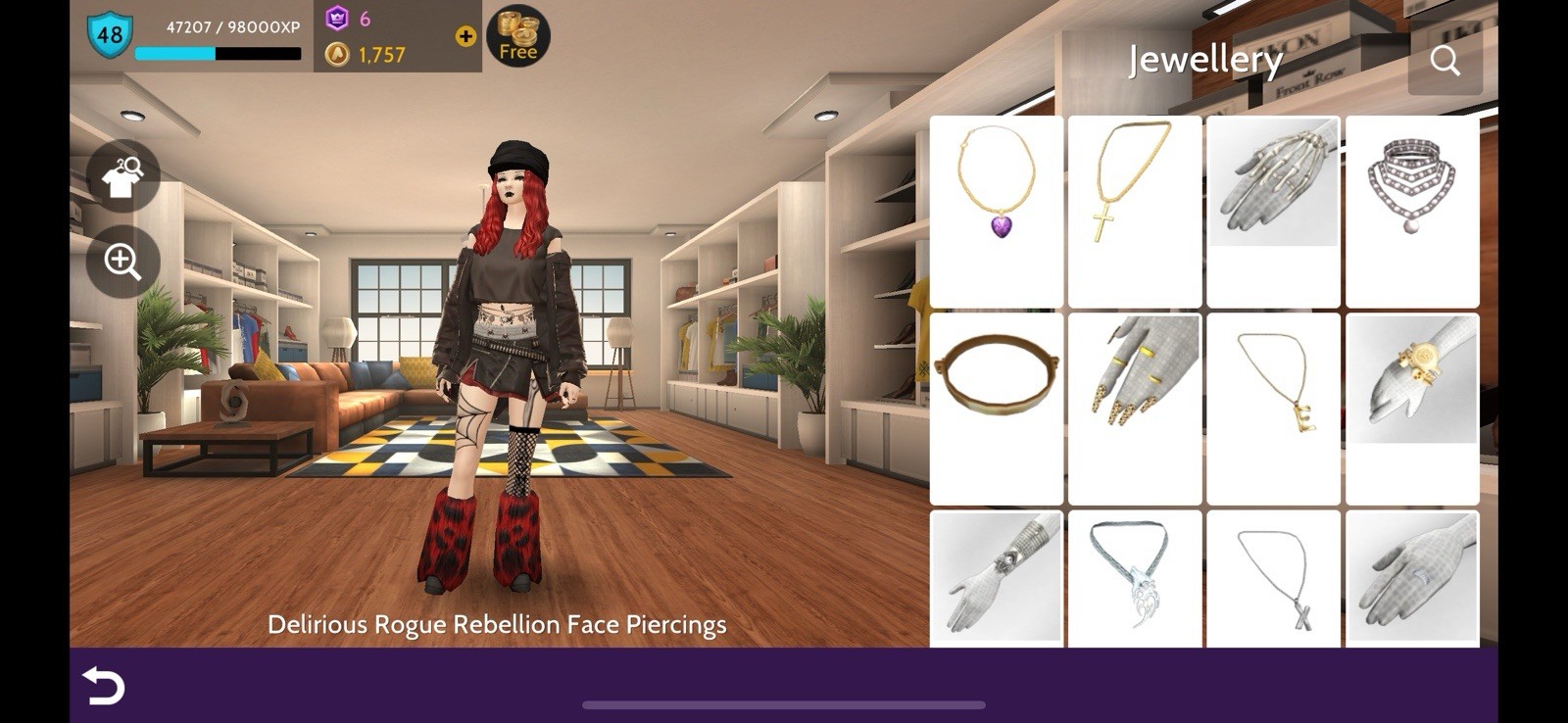 Stacked Avakin Life Account