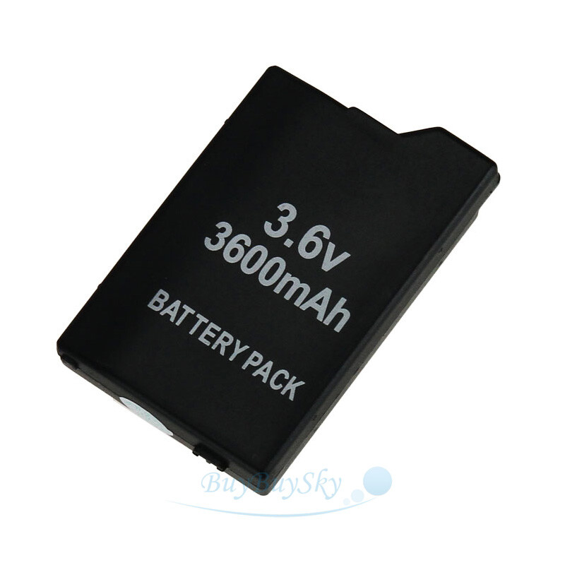 LOTS Battery For Sony PSP 2000 2001 PSP 3000 3001 Rechargeable 3600mAh 3.6V