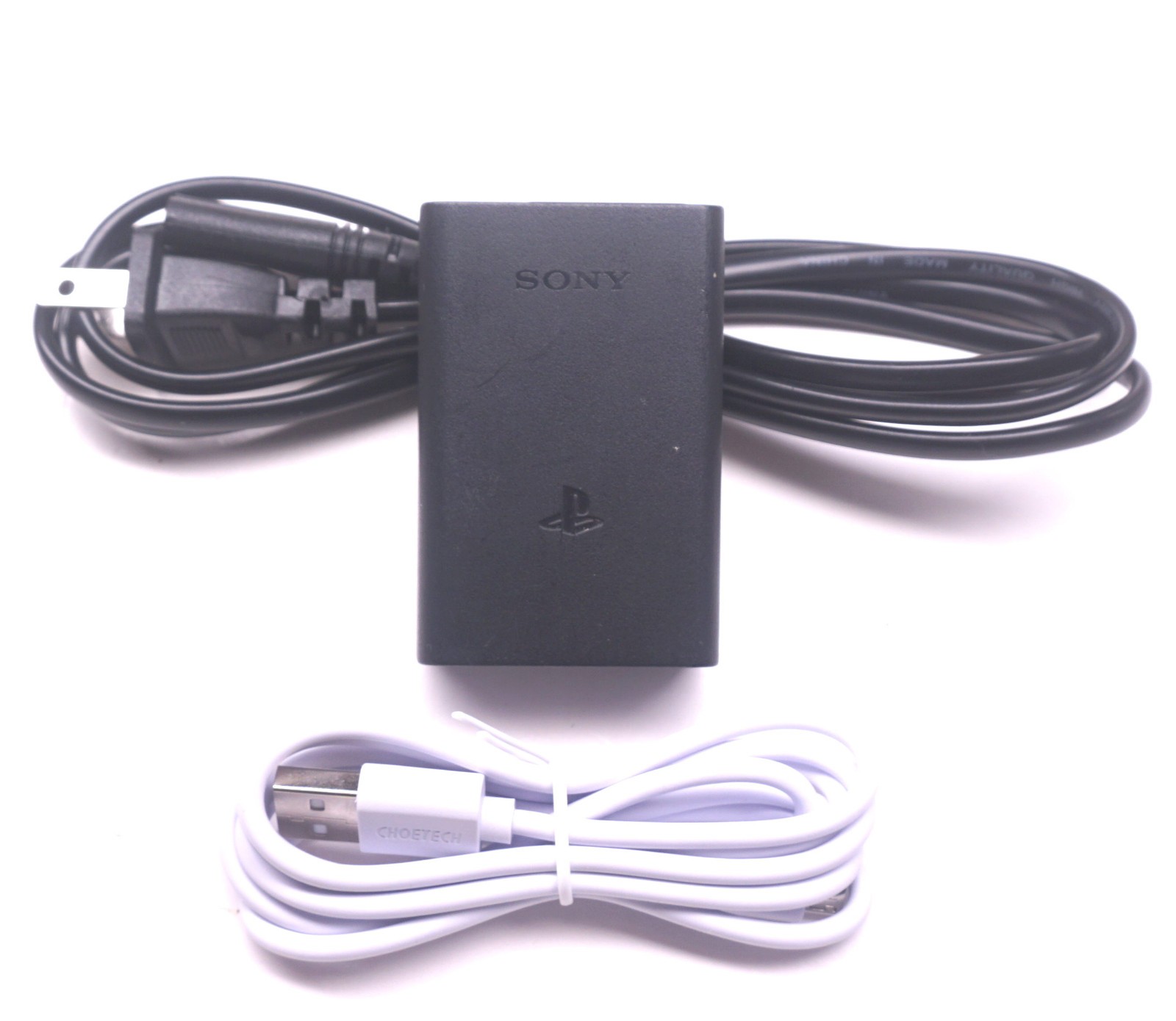Sony Playstation PS Vita 2000 Wall Charger AC Adapter Set OEM Brick + New Cords
