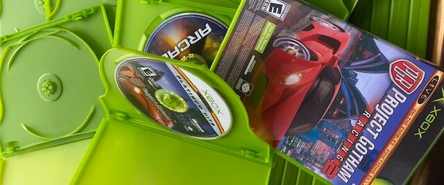New Replacement Double Game Cases Microsoft Xbox Green, or use for Single Disk