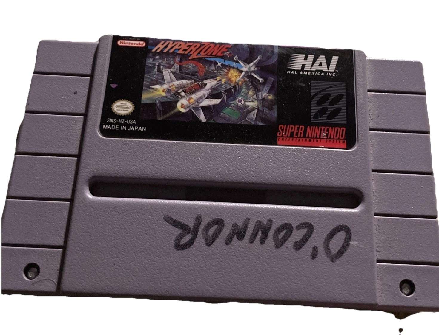 HyperZone (Super Nintendo Entertainment System, SNES, 1991) Authentic Tested