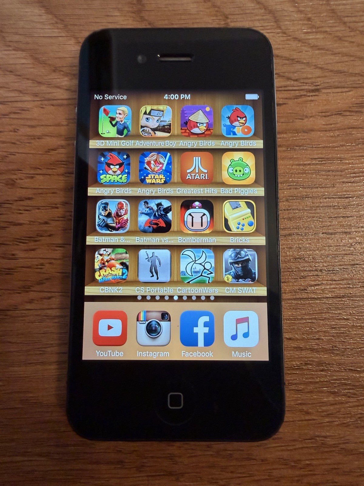 128 Games Iphone 4s 32gb Infinity Blade Final Fantasy Vii Bully Rare Retro Ios