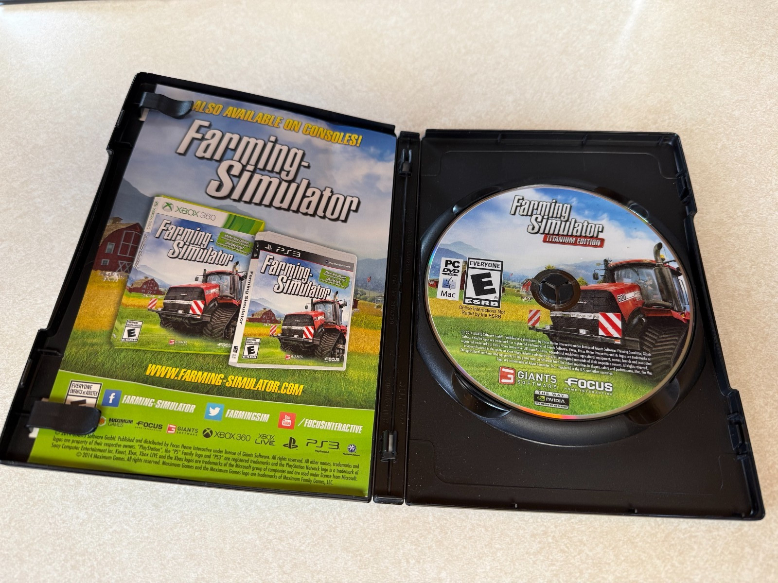 2014 Farming Simulator [ Titanium Edition] (PC / DVD-ROM) +Farming Simulator 15