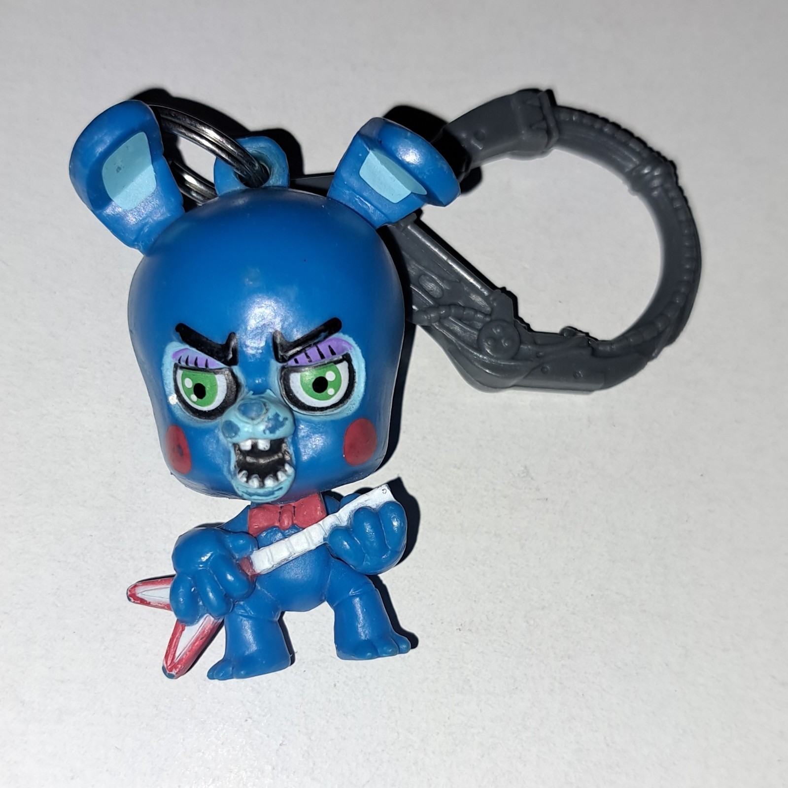Funko FNAF Keychain Backpack Hanger Clip Five Nights At Freddy’s Bonnie & Guitar