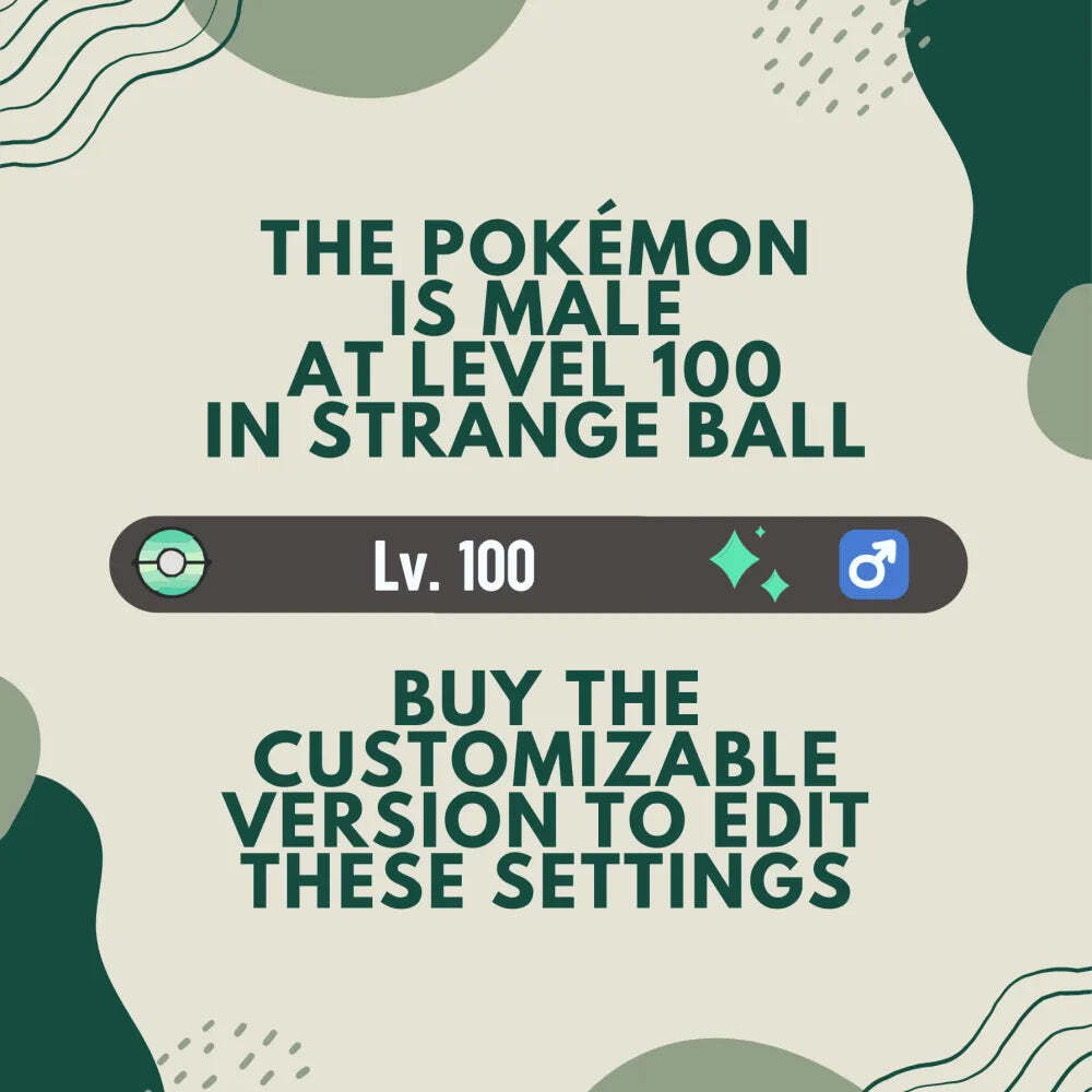 Arceus Shiny ✨ Legends Pokémon Arceus 6 IV Max Effort Leggende Customizable