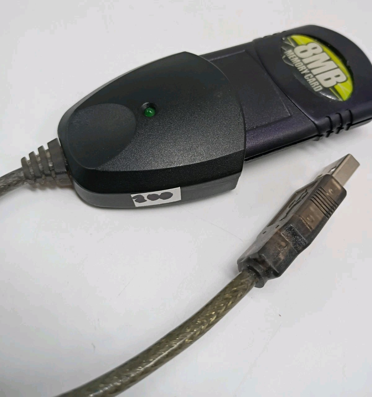 Microsoft XBOX Original USB Memory Card Reader & 8MB Action Replay MEMORY CARD