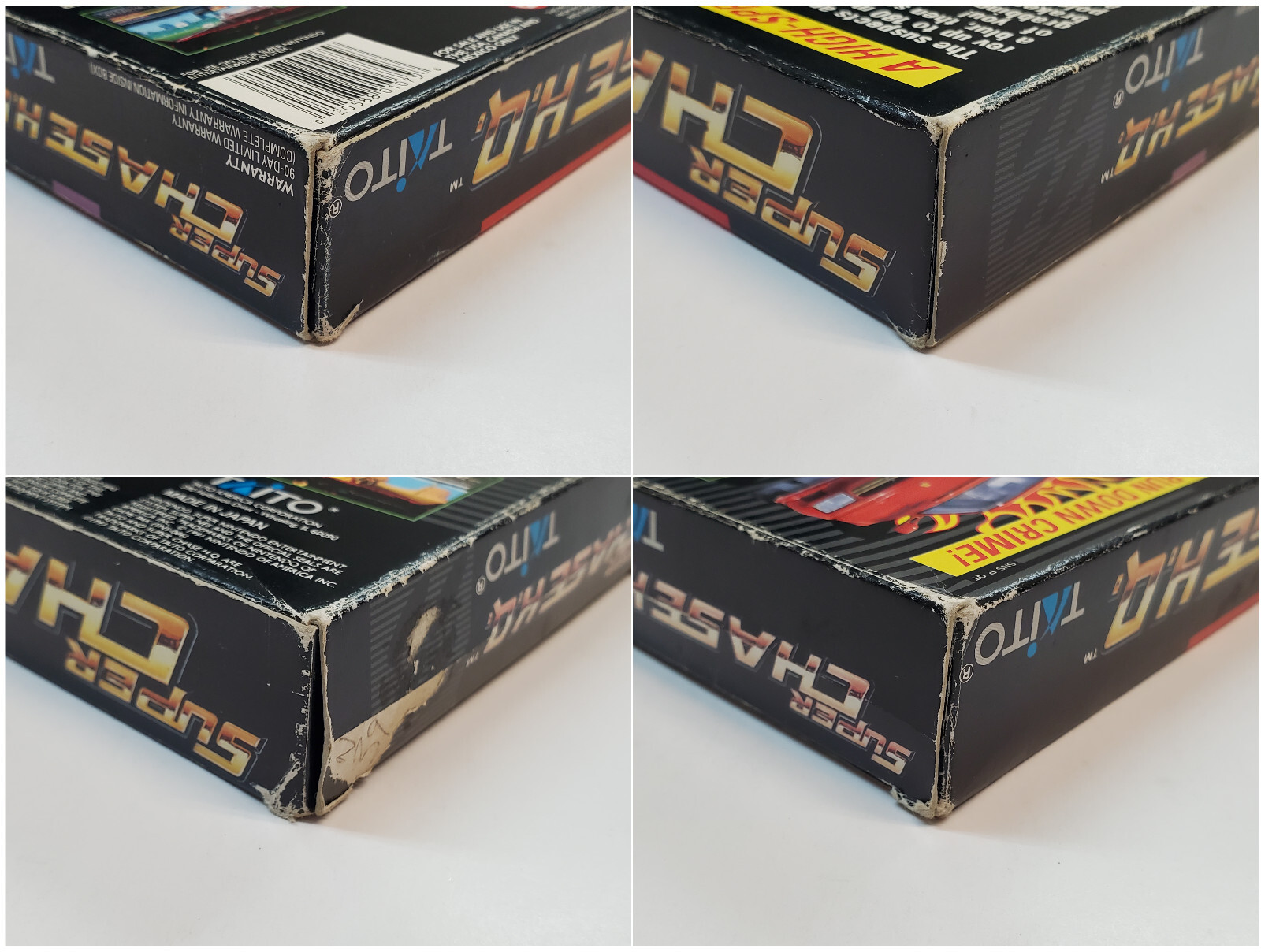 Super Chase HQ H.Q. Super Nintendo Box Only *(No Game,No Manual) *wear