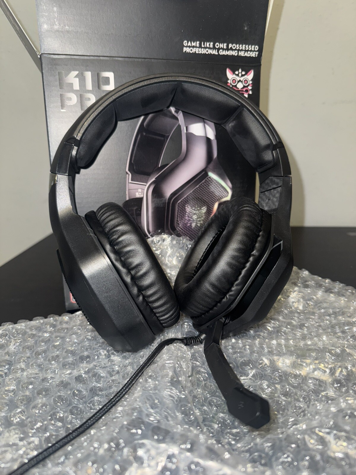 Onikuma K10 Pros Gaming Headset With RGB Brand New PlayStation/Xbox/PC