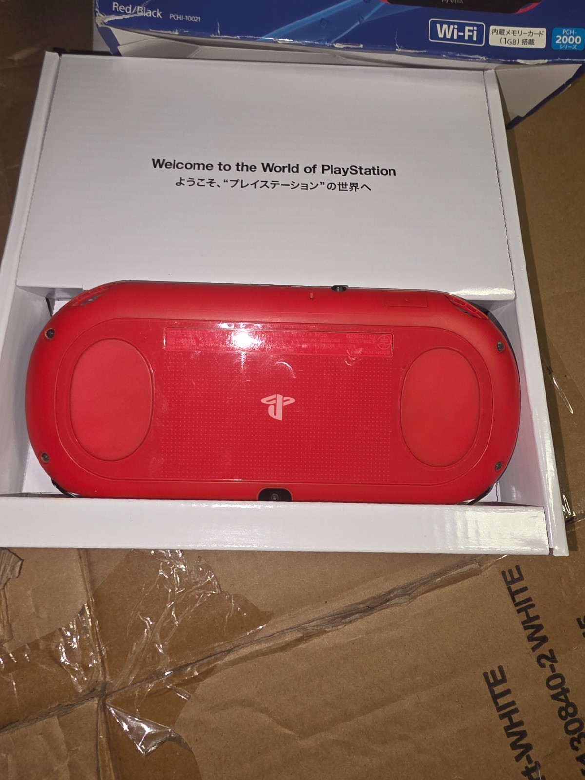 ps vita 2000 black and red