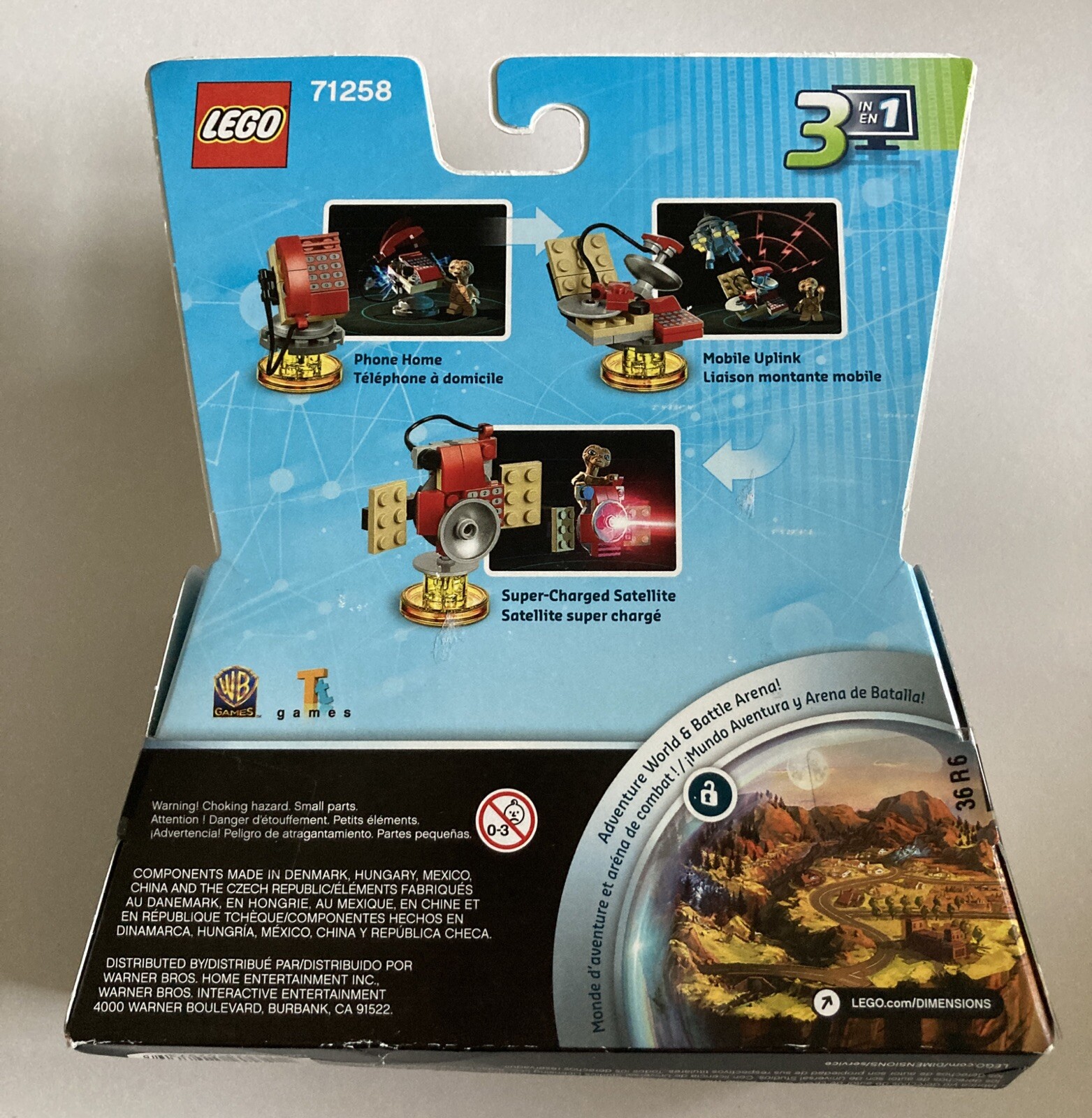 NEW LEGO Dimensions Fun Pack 71258 E.T. Extra Terrestrial Movie Retired Set