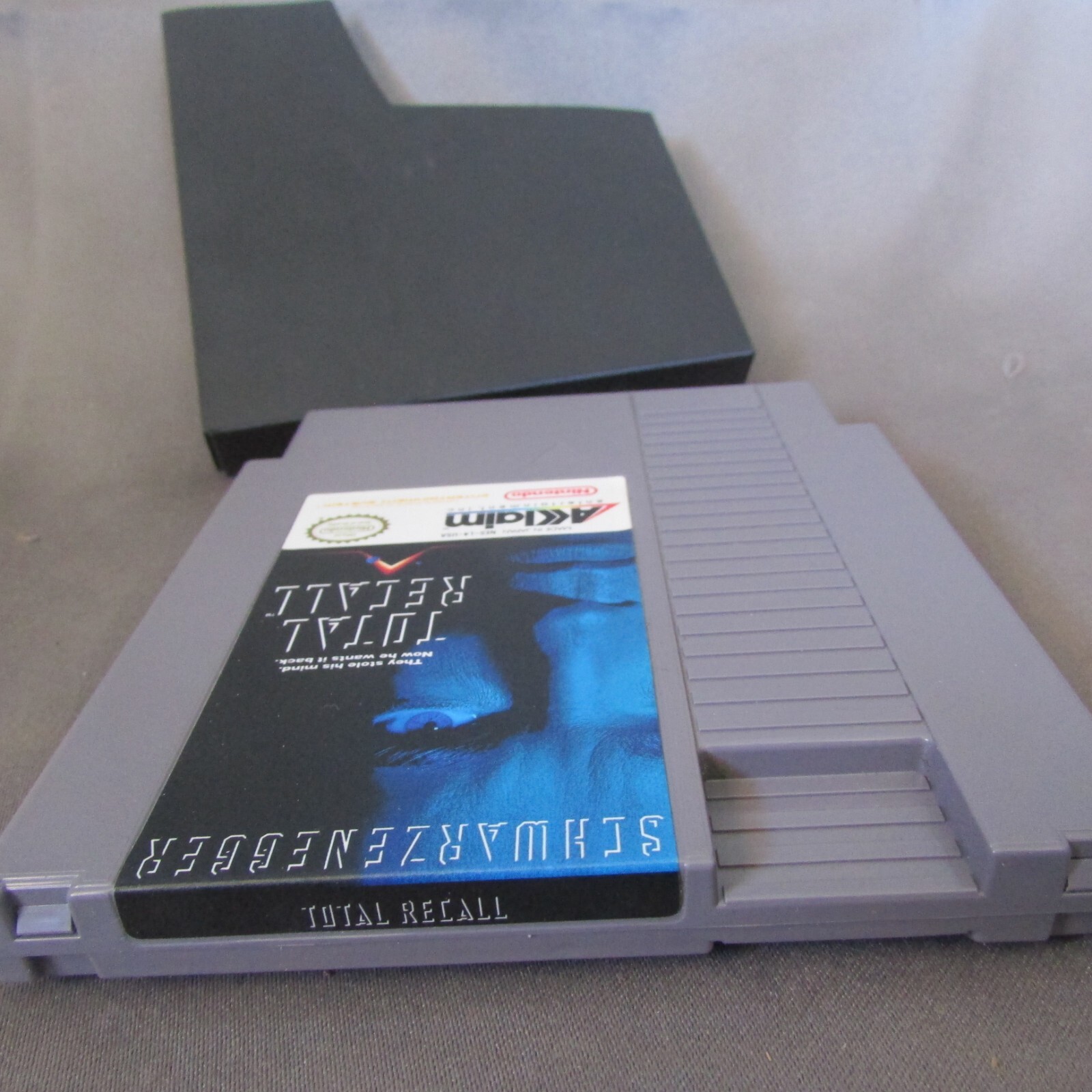 Total Recall (Nintendo Entertainment System, NES 90) Cleaned Tested Authentic t1