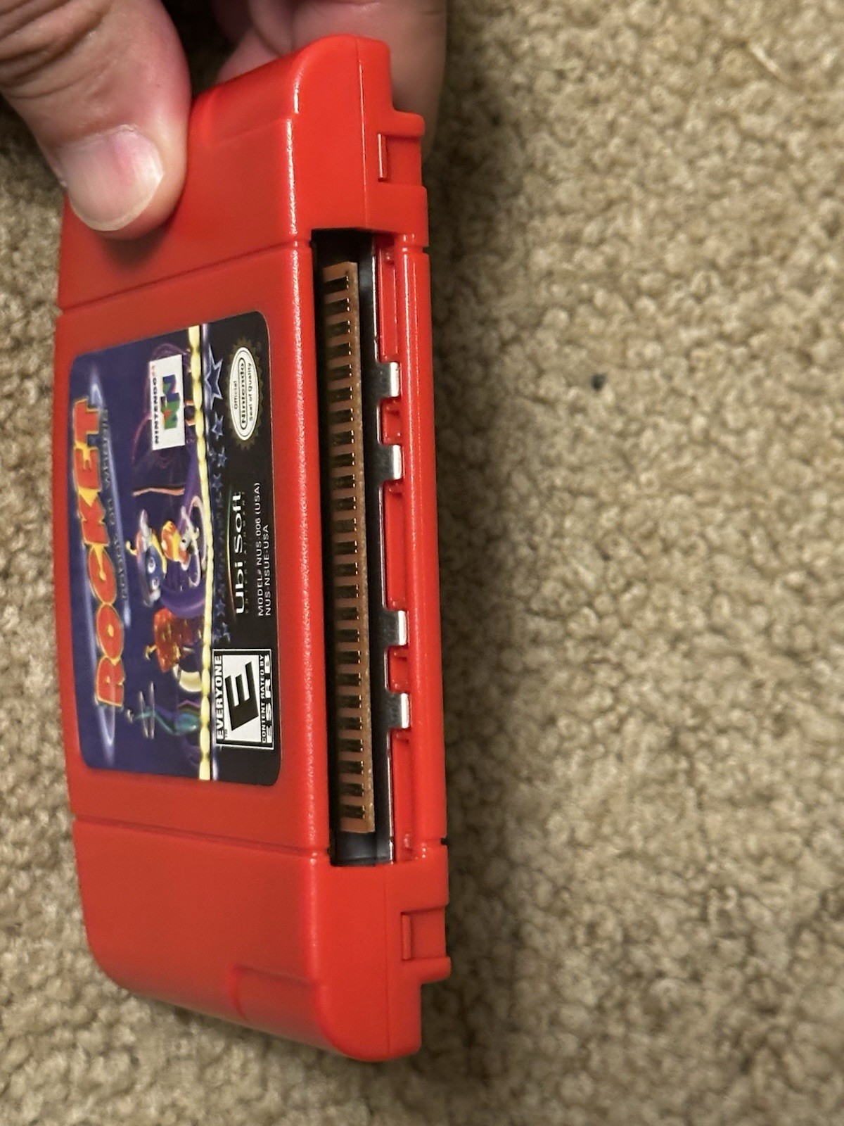 Rocket: Robot on Wheels (Nintendo 64) N64 authentic RARE video game cart only