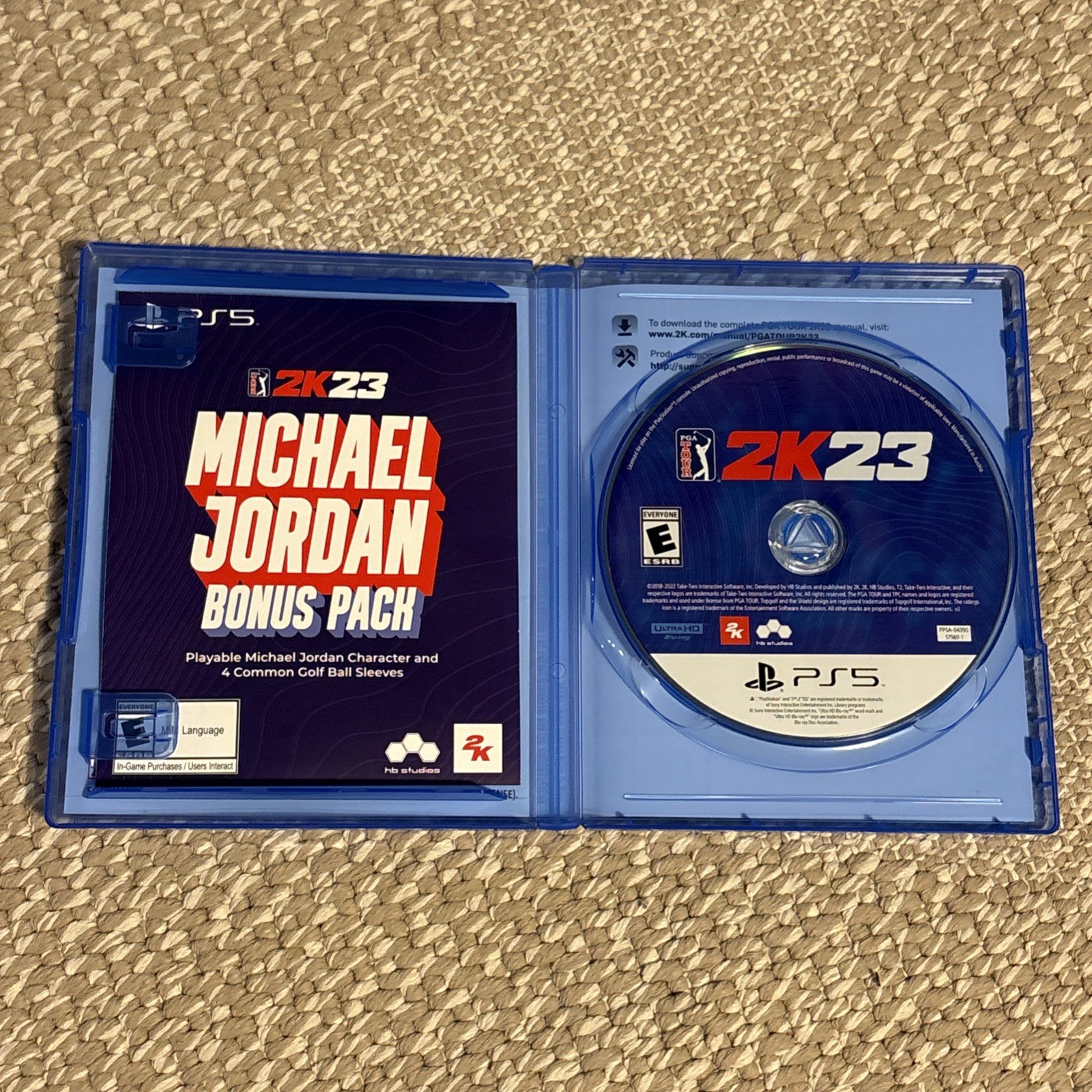 PGA Tour 2K23 Playstation 5 Complete
