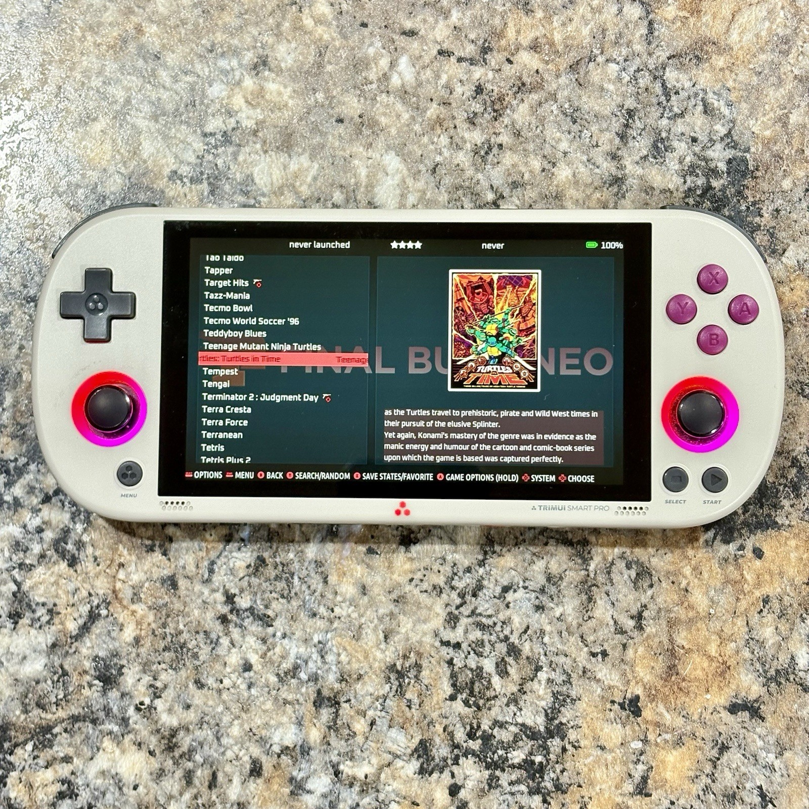 Trimui Smart Pro, Retro Gaming Handheld, New 64GB Card, Loaded Ready To Play